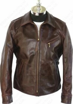 Aero Leather 1930's Slim Fit Half Belt -Bison Trading Shop aero 1930hb cxfqhh brown 42 11