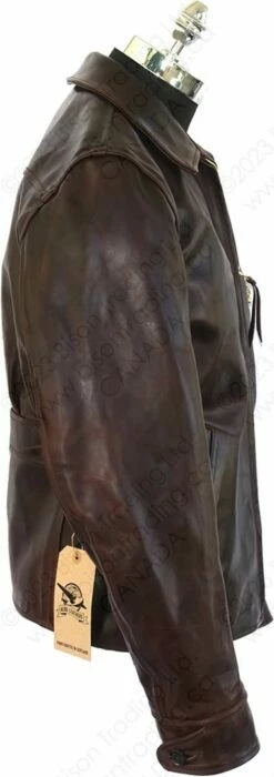 Aero Leather 1930's Slim Fit Half Belt -Bison Trading Shop aero 1930hb cxfqhh brown 42 14