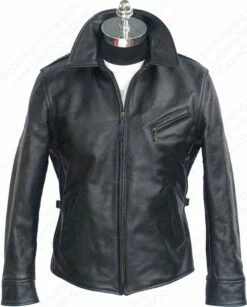 Aero Leather 1930's Slim Fit Half Belt -Bison Trading Shop aero 1930hb vicenza black 42 15