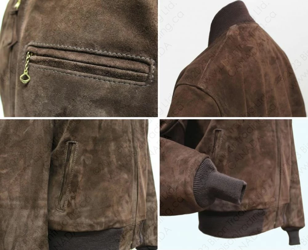 Aero Leather 1950s College Jacket 7 Aero Leather 1950s College Jacket - Image 5