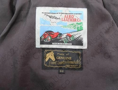 Aero Leather 1950's Flight Jacket 10 Aero Leather 1950's Flight Jacket - Image 8