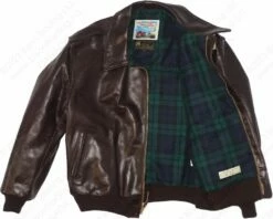 Aero Leather 1950's Flight Jacket 27 Aero Leather 1950's Flight Jacket -Bison Trading Shop aero 1950flightjacket 13