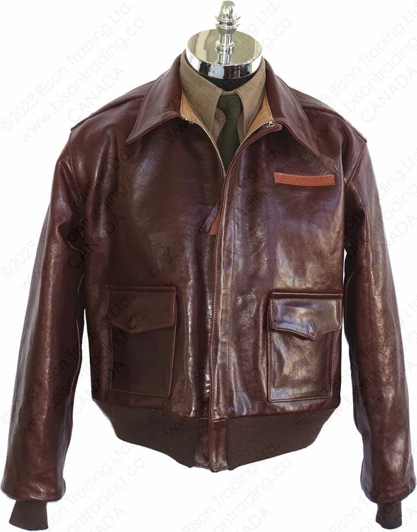 Aero Leather USAAF Type A-2 42-15142-P 3 Aero Leather USAAF Type A-2 42-15142-P