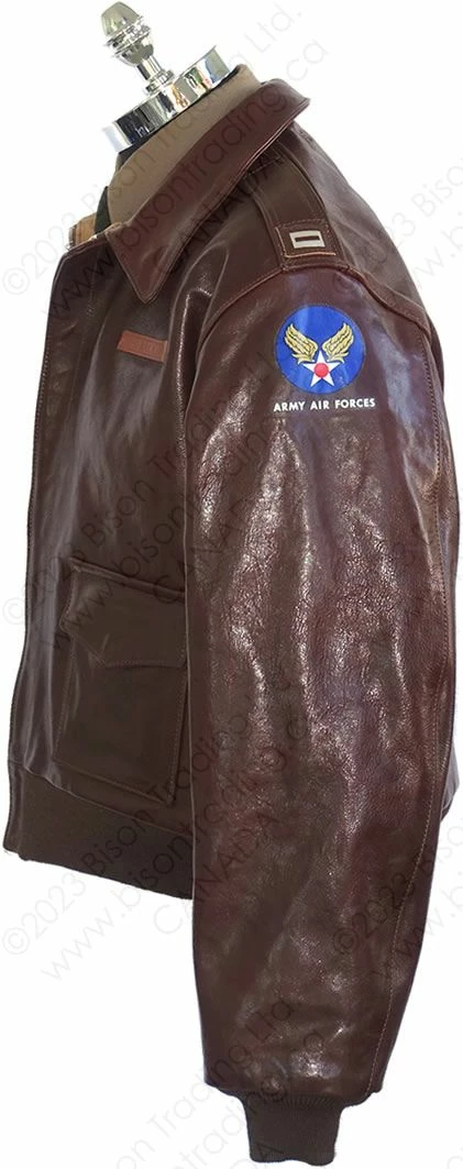 Aero Leather USAAF Type A-2 42-15142-P 4 Aero Leather USAAF Type A-2 42-15142-P - Image 2