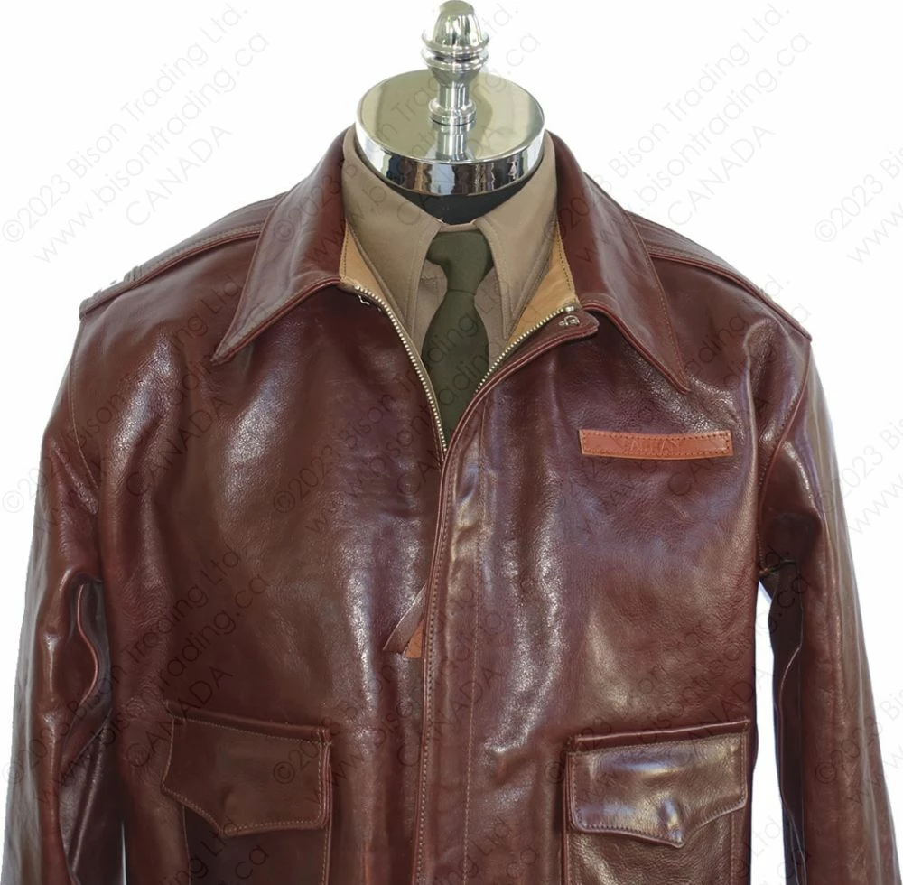 Aero Leather USAAF Type A-2 42-15142-P 9 Aero Leather USAAF Type A-2 42-15142-P - Image 7