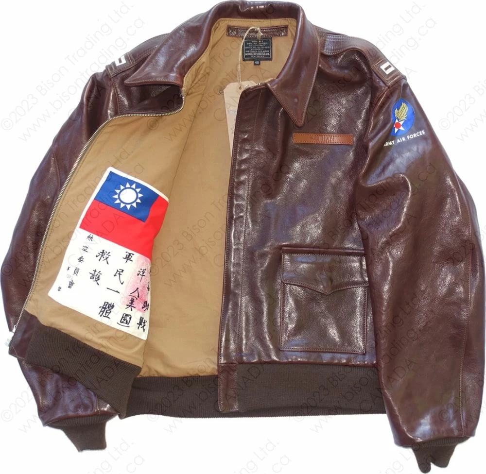 Aero Leather USAAF Type A-2 42-15142-P 14 Aero Leather USAAF Type A-2 42-15142-P - Image 12