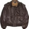 Aero Leather Type A-2 38-1711-P 1 Aero Leather Type A-2 38-1711-P -Bison Trading Shop aero a2 1711p vicenza sealbrown 44 12 1