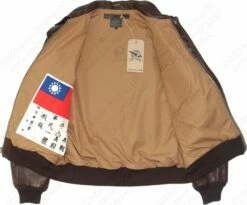 Aero Leather USAAF Type A-2 42-18775-P 28 Aero Leather USAAF Type A-2 42-18775-P -Bison Trading Shop aero a2 18775p 44 17