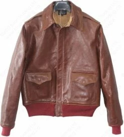 Aero Leather Type A-2 38-1711-P 31 Aero Leather Type A-2 38-1711-P -Bison Trading Shop aero a2 38 1711p russet 11