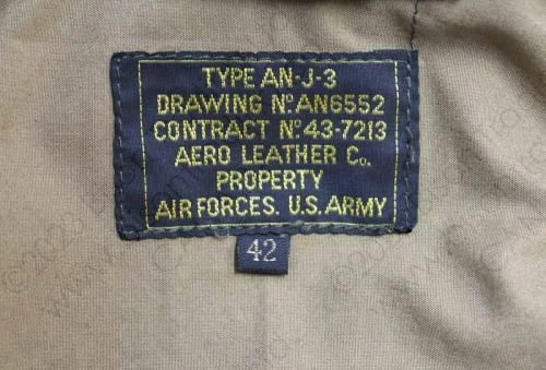 Aero Leather USAAF Type AN-J-3 9 Aero Leather USAAF Type AN-J-3 - Image 7
