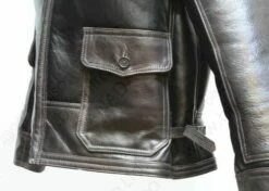 Aero Leather USAAF Type ANJ-4 Seal Brown Sheepskin Jacket 31 Aero Leather USAAF Type ANJ-4 Seal Brown Sheepskin Jacket -Bison Trading Shop aero anj4 07