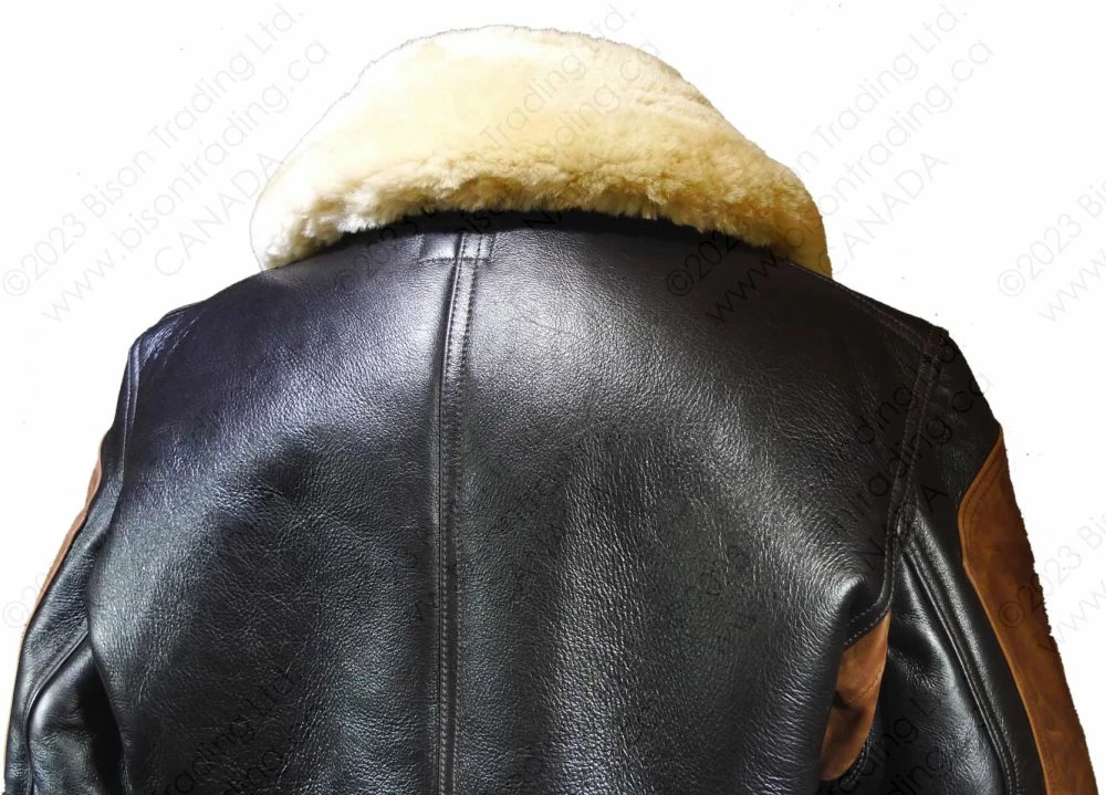 Aero Leather USAAF Type ANJ-4 Seal Brown Sheepskin Jacket 8 Aero Leather USAAF Type ANJ-4 Seal Brown Sheepskin Jacket - Image 6