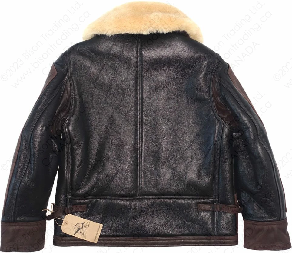 Aero Leather USAAF Type ANJ-4 Seal Brown Sheepskin Jacket 16 Aero Leather USAAF Type ANJ-4 Seal Brown Sheepskin Jacket - Image 14