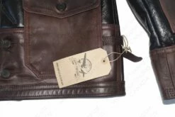 Aero Leather USAAF Type ANJ-4 Seal Brown Sheepskin Jacket 41 Aero Leather USAAF Type ANJ-4 Seal Brown Sheepskin Jacket -Bison Trading Shop aero anj4 n16