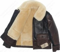 Aero Leather USAAF Type ANJ-4 Seal Brown Sheepskin Jacket 38 Aero Leather USAAF Type ANJ-4 Seal Brown Sheepskin Jacket -Bison Trading Shop aero anj4 n22