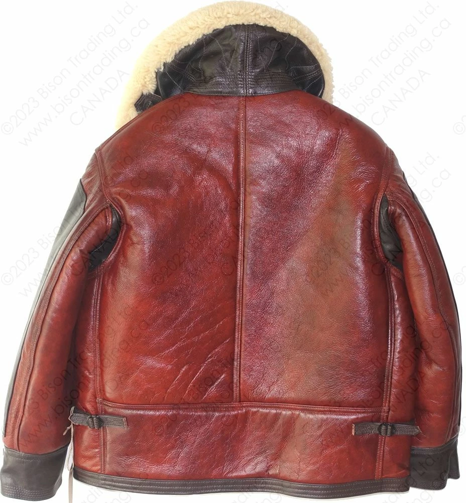 Aero Leather USAAF Type ANJ-4 Redskin Sheepskin Jacket 6 Aero Leather USAAF Type ANJ-4 Redskin Sheepskin Jacket - Image 4
