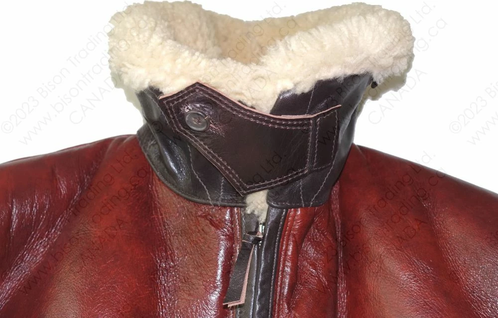 Aero Leather USAAF Type ANJ-4 Redskin Sheepskin Jacket 11 Aero Leather USAAF Type ANJ-4 Redskin Sheepskin Jacket - Image 9