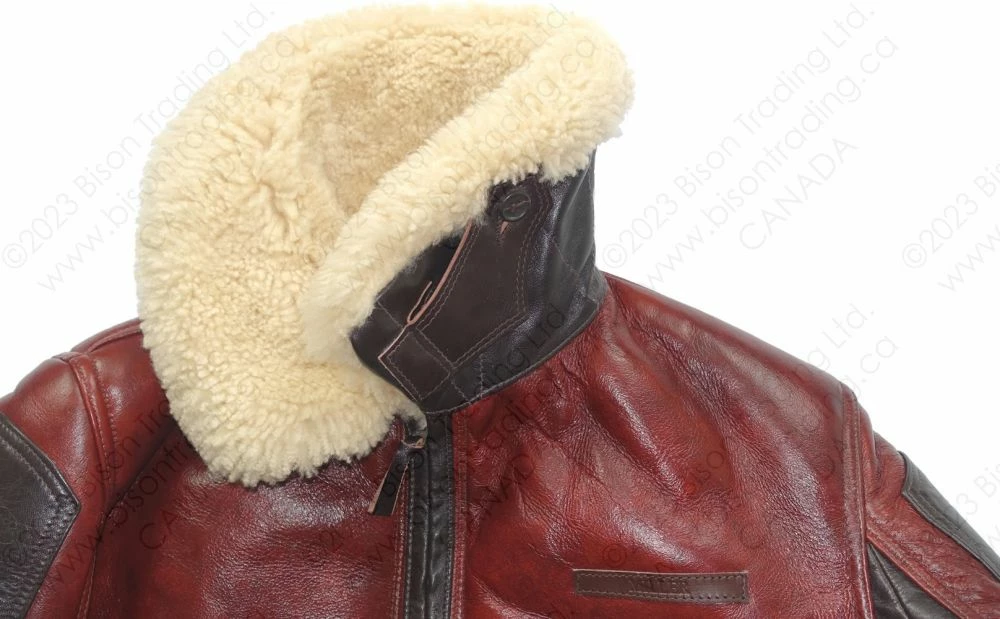 Aero Leather USAAF Type ANJ-4 Redskin Sheepskin Jacket 20 Aero Leather USAAF Type ANJ-4 Redskin Sheepskin Jacket - Image 18