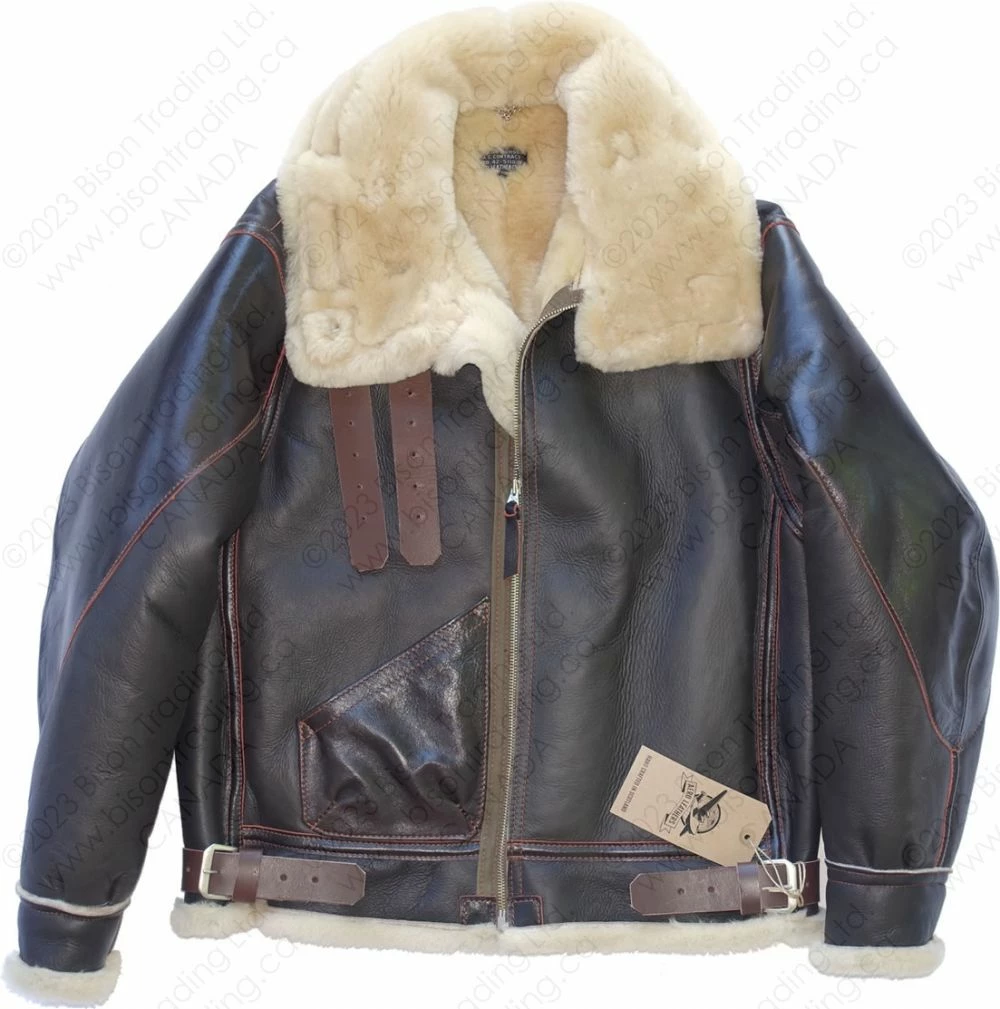 Aero Leather USAAF Type B-3 Contract No. 42-5110-P Seal Brown 12 Aero Leather USAAF Type B-3 Contract No. 42-5110-P Seal Brown - Image 10