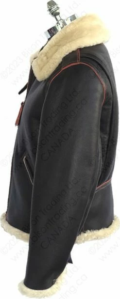 Aero Leather USAAF Type B-6 Contract No 42-18283-P Seal 24 Aero Leather USAAF Type B-6 Contract No 42-18283-P Seal -Bison Trading Shop aero b6 seal 44 13