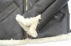 Aero Leather USAAF Type B-6 Contract No 42-18283-P Seal 36 Aero Leather USAAF Type B-6 Contract No 42-18283-P Seal -Bison Trading Shop aero b6 seal 44 25