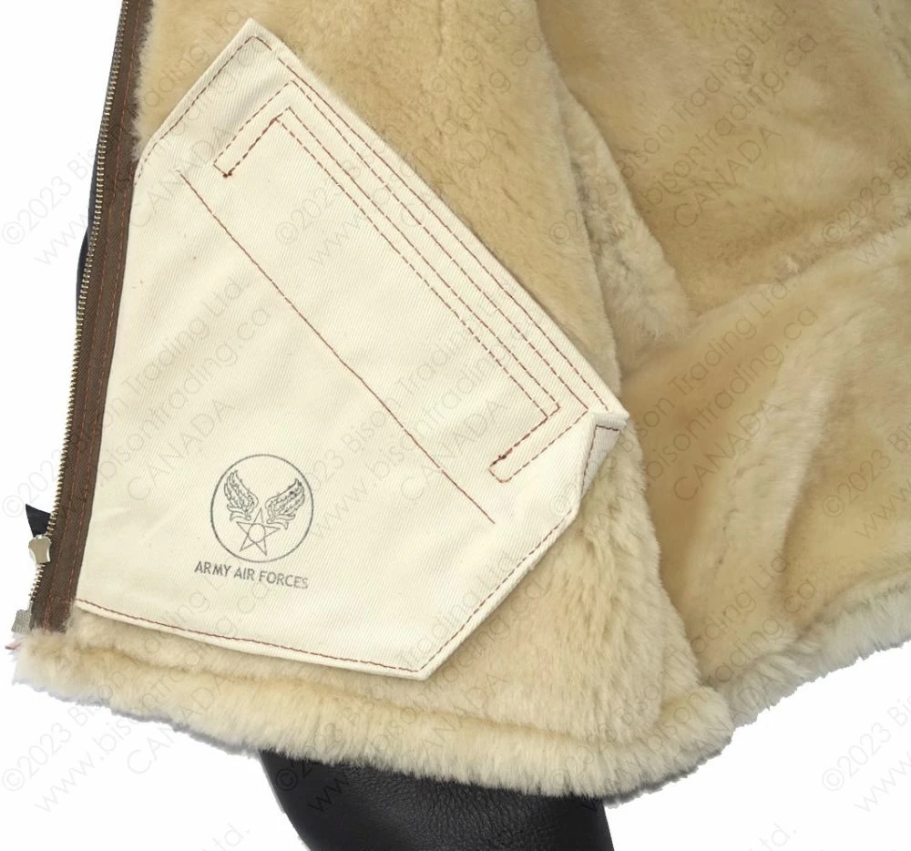 Aero Leather USAAF Type B-6 Contract No 42-18283-P Seal 20 Aero Leather USAAF Type B-6 Contract No 42-18283-P Seal - Image 18