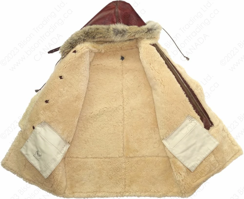 Aero Leather USAAF Type B-7 Arctic Issue Parka Redskin 13 Aero Leather USAAF Type B-7 Arctic Issue Parka Redskin - Image 11