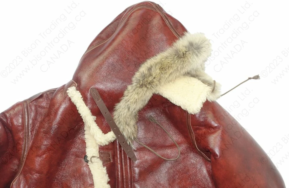 Aero Leather USAAF Type B-7 Arctic Issue Parka Redskin 20 Aero Leather USAAF Type B-7 Arctic Issue Parka Redskin - Image 18