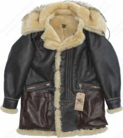 Aero Leather USAAF Type B-7 Arctic Issue Parka Seal -Bison Trading Shop aero b7 sea 40 22 21