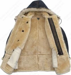 Aero Leather USAAF Type B-7 Arctic Issue Parka Seal -Bison Trading Shop aero b7 sea 40 22 23