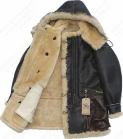 Aero Leather USAAF Type B-7 Arctic Issue Parka Seal -Bison Trading Shop aero b7 sea 40 22 24