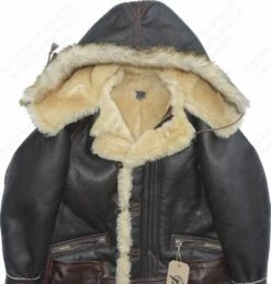 Aero Leather USAAF Type B-7 Arctic Issue Parka Seal -Bison Trading Shop aero b7 sea 40 22 28