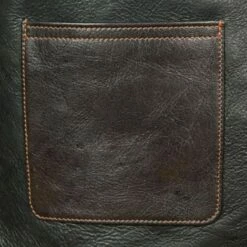 Aero Leather Black Shearling "Outlaw" Vest 12 Aero Leather Black Shearling "Outlaw" Vest -Bison Trading Shop aero blackshearling vest 4