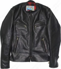 Aero Leather Cafe Racer 26 Aero Leather Cafe Racer -Bison Trading Shop aero caferacer vicenza black 38 16