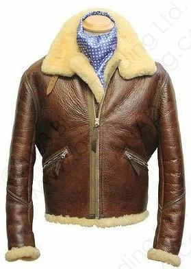 Aero Leather USAAF Type D-1 Ground Crew Jacket Redskin 9 Aero Leather USAAF Type D-1 Ground Crew Jacket Redskin - Image 7