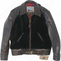 Aero Leather Grizzly Bike Jacket 31 Aero Leather Grizzly Bike Jacket -Bison Trading Shop aero grizzly bike 16