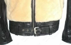 Aero Leather Grizzly Bike Jacket New Edition 37 Aero Leather Grizzly Bike Jacket New Edition -Bison Trading Shop aero grizzly natural 42 25