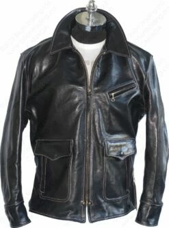 Aero Leather Half Belt Deluxe 27 Aero Leather Half Belt Deluxe -Bison Trading Shop aero halfbelt deluxe badalassi black 48 16