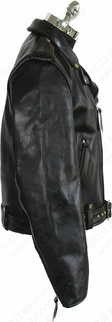 Aero Leather Type J-106 Motorcycle Jacket 6 Aero Leather Type J-106 Motorcycle Jacket - Image 4