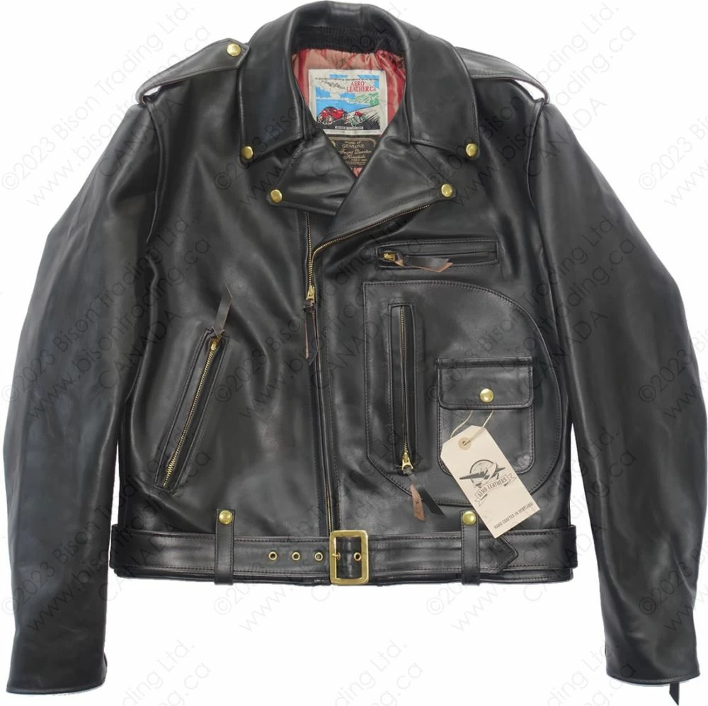 Aero Leather Type J-106 Motorcycle Jacket 12 Aero Leather Type J-106 Motorcycle Jacket - Image 10