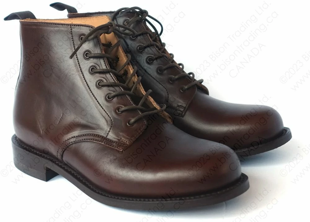 Aero Leather Jarrow Marcher Boots Danite Sole Brown - HORWEEN Leather 9 Aero Leather Jarrow Marcher Boots Danite Sole Brown - HORWEEN Leather - Image 7