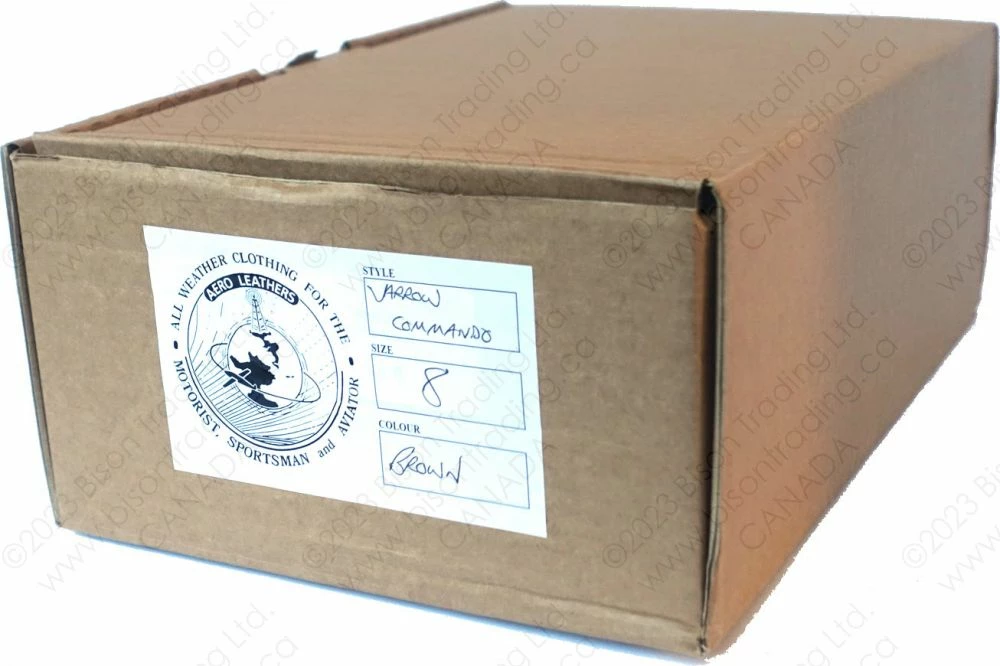 Aero Leather Jarrow Marcher Boots Danite Sole Brown - HORWEEN Leather 11 Aero Leather Jarrow Marcher Boots Danite Sole Brown - HORWEEN Leather - Image 9