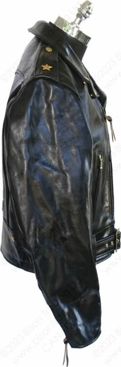 Aero Leather King Of The Road 25 Aero Leather King Of The Road -Bison Trading Shop aero kingofroad cxsh blk 42 14