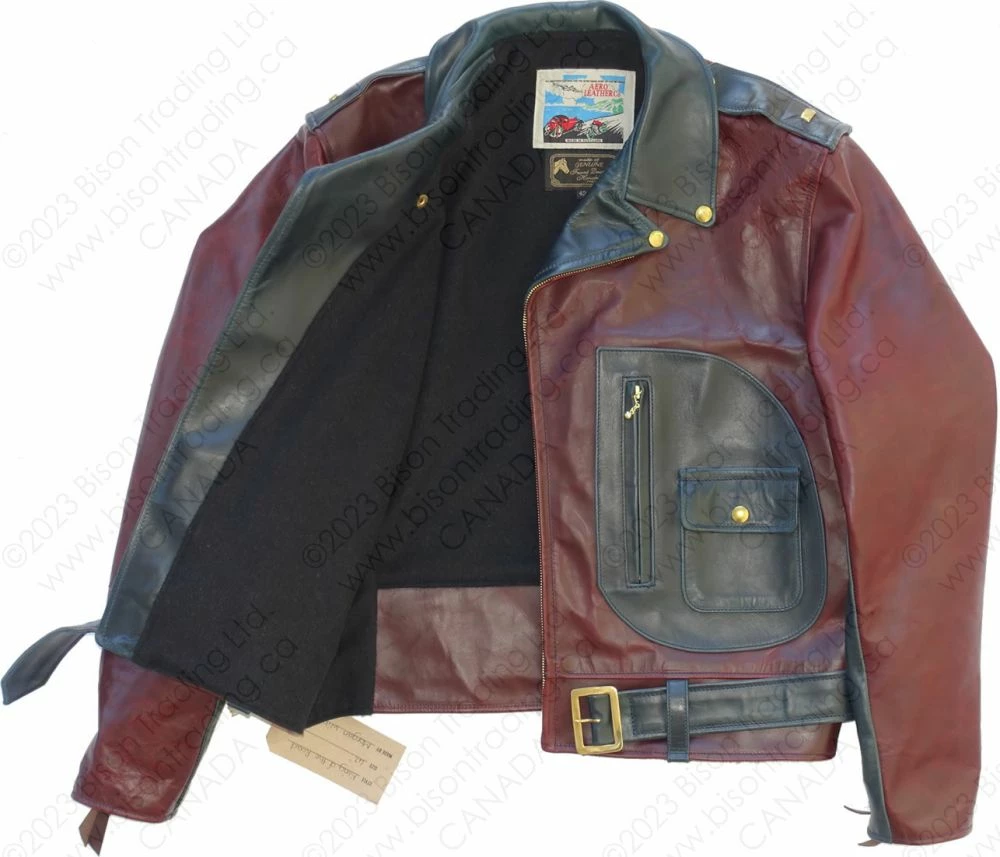 Aero Leather Two Tone King Of The Road 16 Aero Leather Two Tone King Of The Road - Image 14