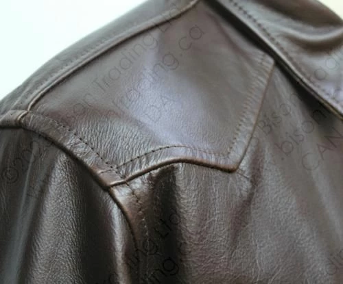 Aero Leather Traditional Western Leather Shirt 9 Aero Leather Traditional Western Leather Shirt - Image 7
