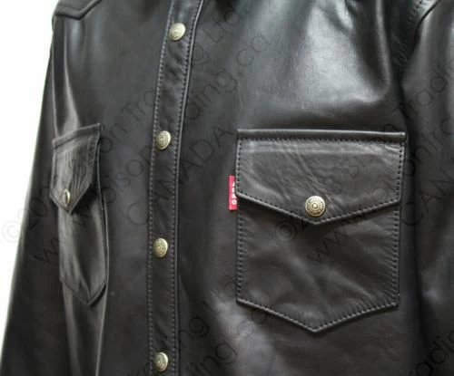 Aero Leather Traditional Western Leather Shirt 11 Aero Leather Traditional Western Leather Shirt - Image 9