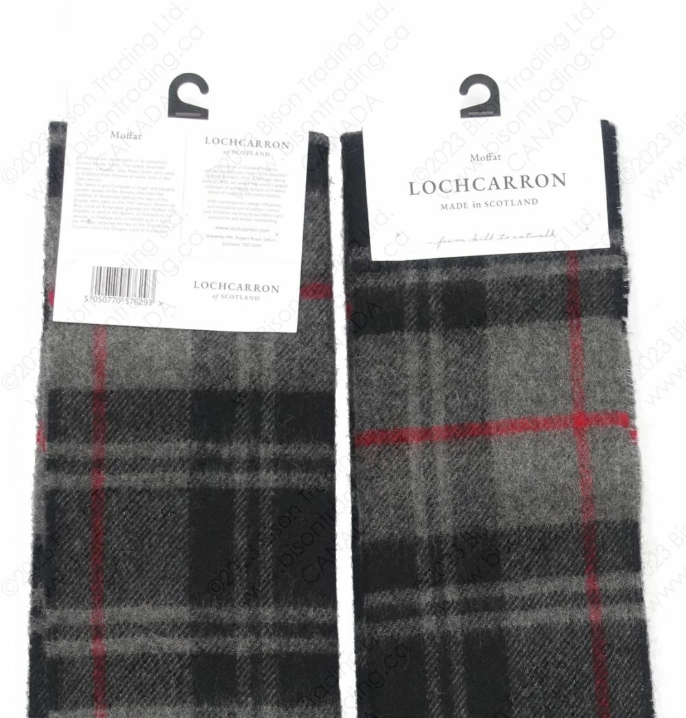 Aero / Lochcarron Tartan 100% Pure Wool Scarf: Moffat 5 Aero / Lochcarron Tartan 100% Pure Wool Scarf: Moffat - Image 3
