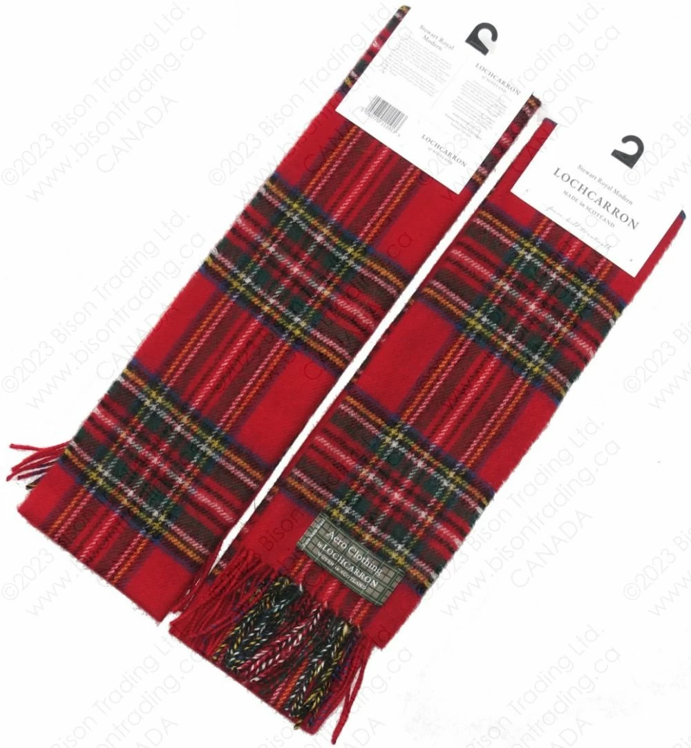 Aero / Lochcarron Tartan 100% Pure Wool Two Scarves Combo 6 Aero / Lochcarron Tartan 100% Pure Wool Two Scarves Combo - Image 4