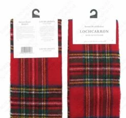 Aero / Lochcarron Tartan 100% Pure Wool Scarf: Stewart Royal Modern -Bison Trading Shop aero lochcarron scarf 24 1