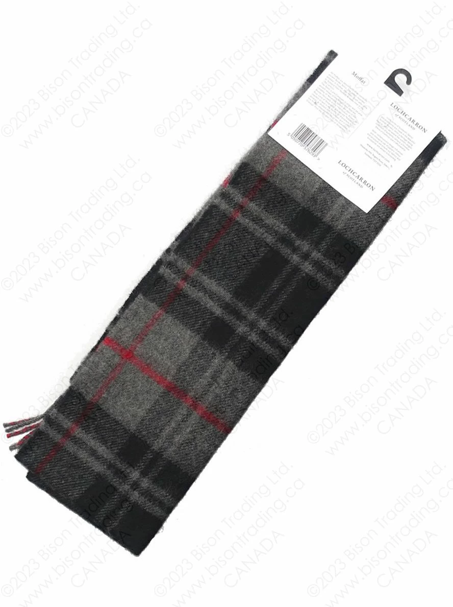 Aero / Lochcarron Tartan 100% Pure Wool Scarf: Moffat 4 Aero / Lochcarron Tartan 100% Pure Wool Scarf: Moffat - Image 2